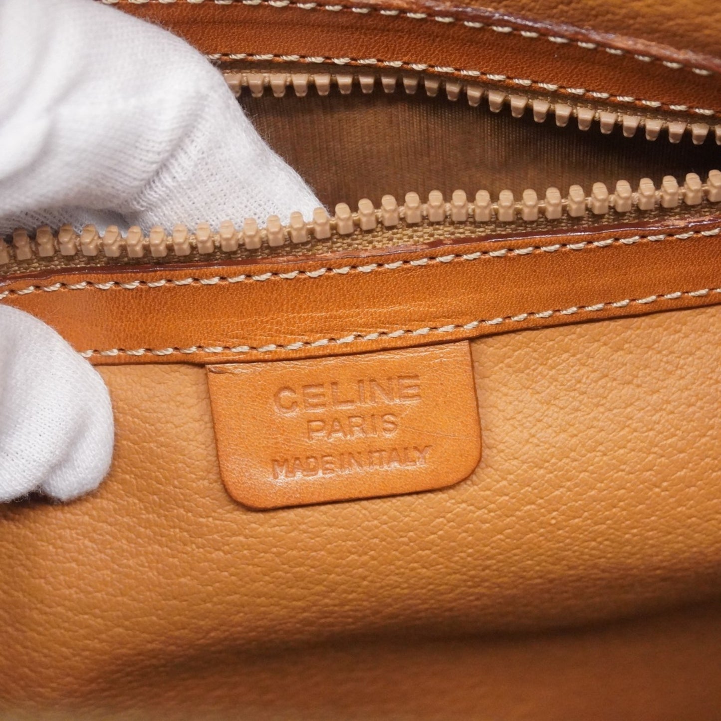 Celine Boston Bag Macadam Brown