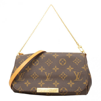 Louis Vuitton Monogram Favorite Pm Handbag M40717 Brown 2-Way Bag