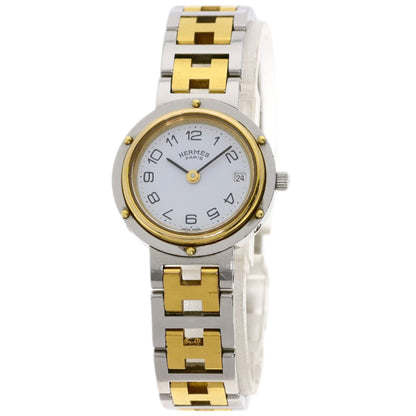 Herms Clipper Watch With Old Buckle