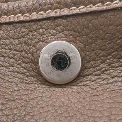 Hermes Garden Pm Handbag Tote Bag Leather Negonda Etoupe #?K