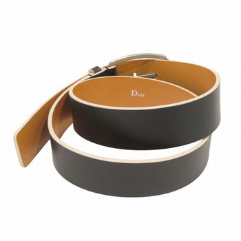 Dior Homme Leather Black 90 Accessory Belt