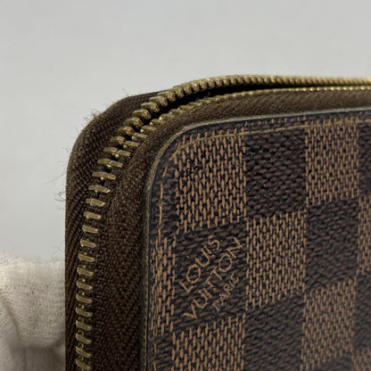 Louis Vuitton Damier Zippy Wallet N60015 Ebene Long