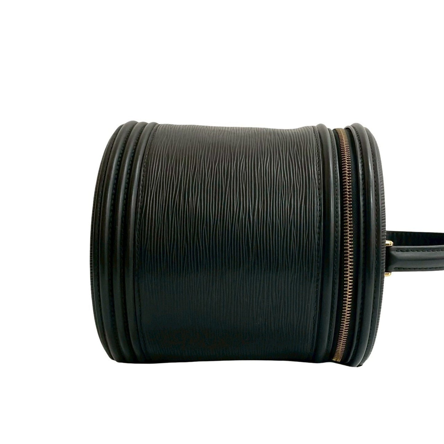 Louis Vuitton Vintage Cannes Epi Leather Handbag Vanity Bag Noir Black 13489