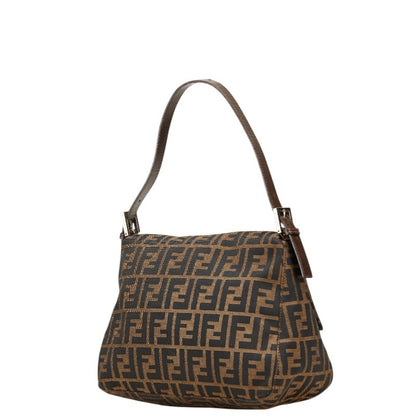 Fendi Zucca Mamma Bucket Handbag In Brown Canvas
