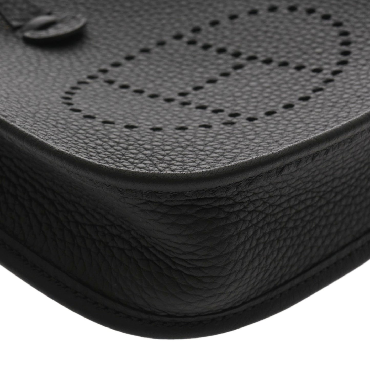 Hermes Evelyn Tpm Black W Stamp (Circa 2024) Women'S Taurillon Clemence Shoulder Bag