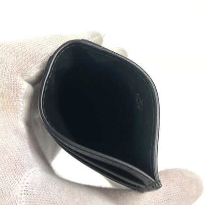 Mcm Logo Business Card Holder Pass Case Bicolor Holder/Card Leather