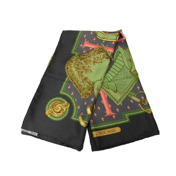 Hermes Herms Carr 90 Selles A Housse Scarf/Muffler