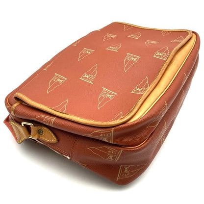 Louis Vuitton M80028 Louis Vuitton Cup Calvi Shoulder Bag In Orange Leather /