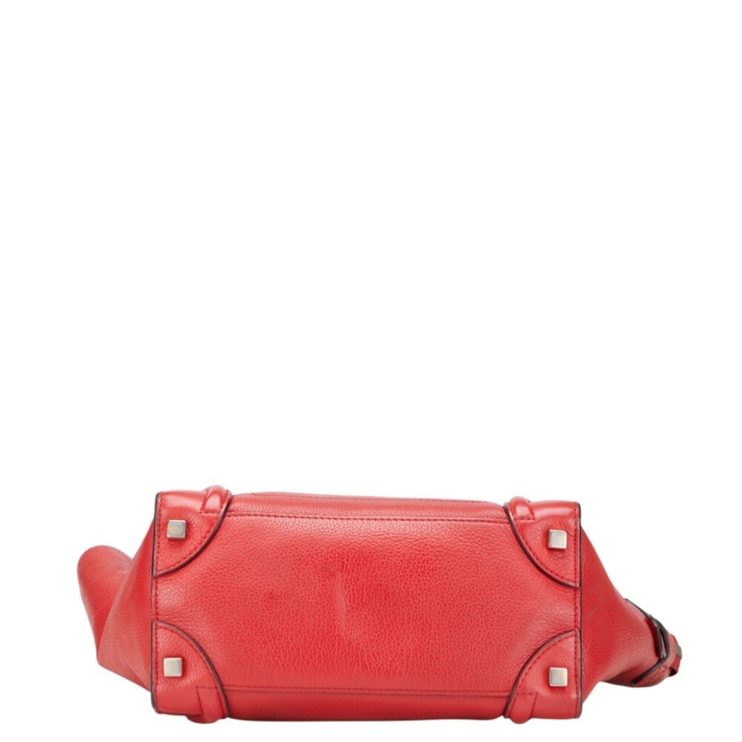 Celine Luggage Nano Shopper Handbag Leather