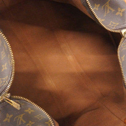 Louis Vuitton Monogram Keepall 45 Boston Bag M41428 Brown