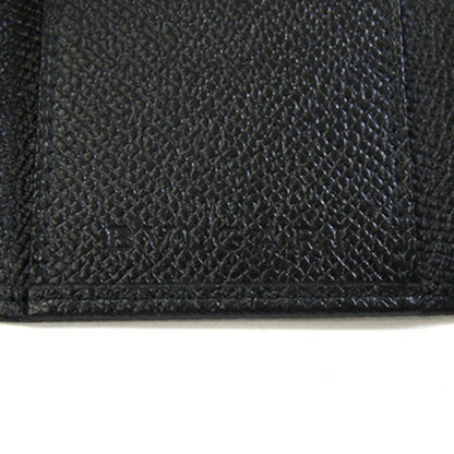Bvlgari 6-Ring Key Case 20234 Black Leather