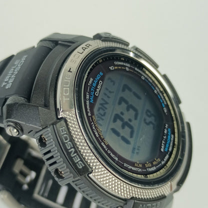 Casio Pro Trek Triple Sensor Prw20001Er Black Rubber
