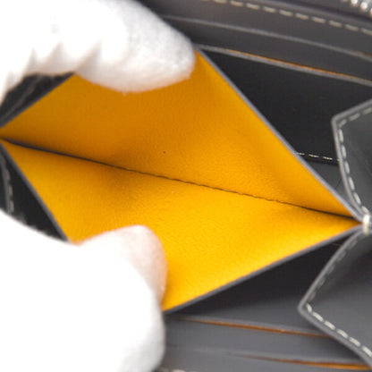 Goyard Matignon Pm Coin Case In Gray Pvc Leather