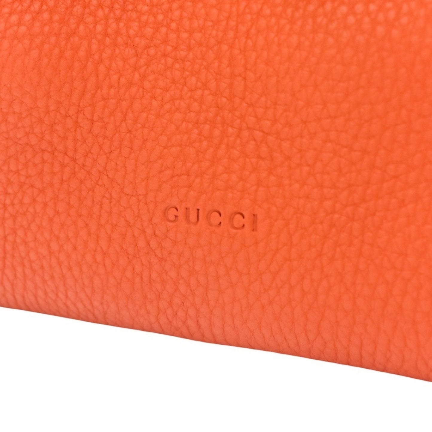 Gucci Bamboo Daily Top Handle 2-Way Handbag/Shoulder Bag 370831 Orange
