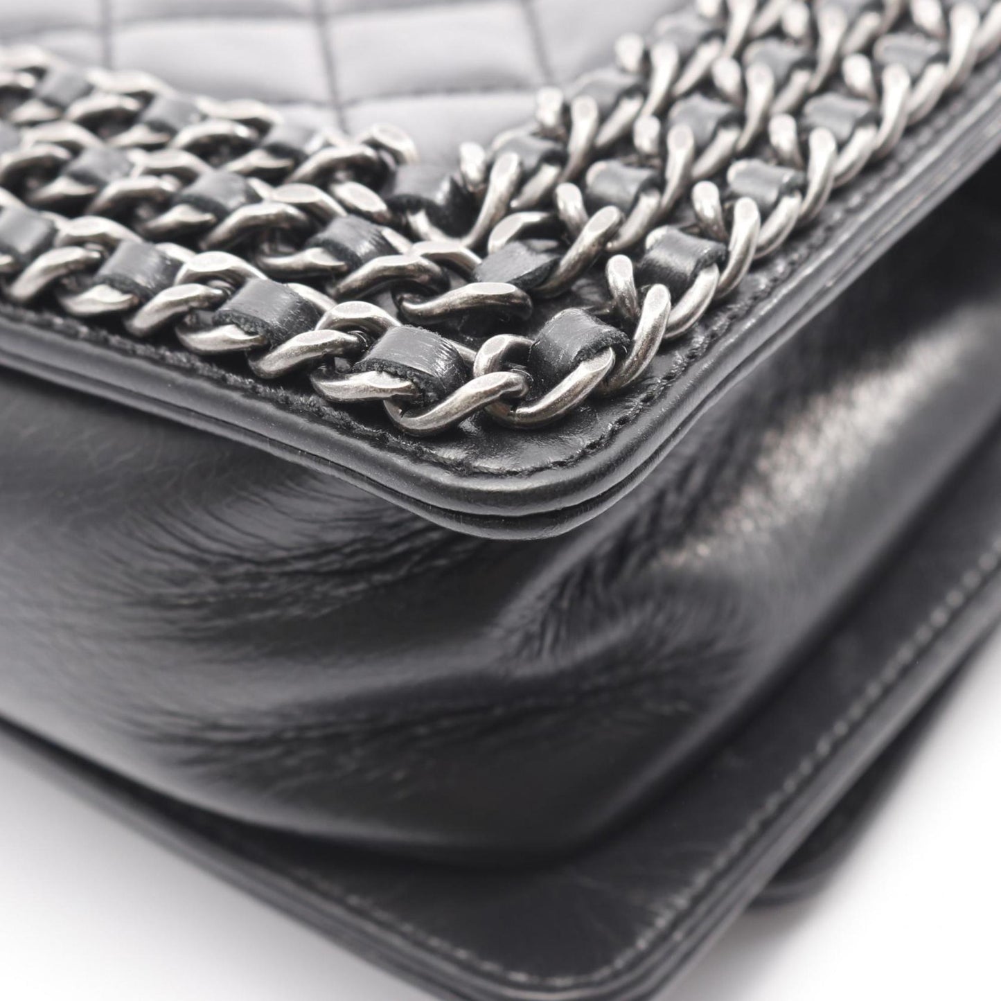 Chanel Boy Chanel Small Shoulder Bag Leather Lambskin (Sheepskin)