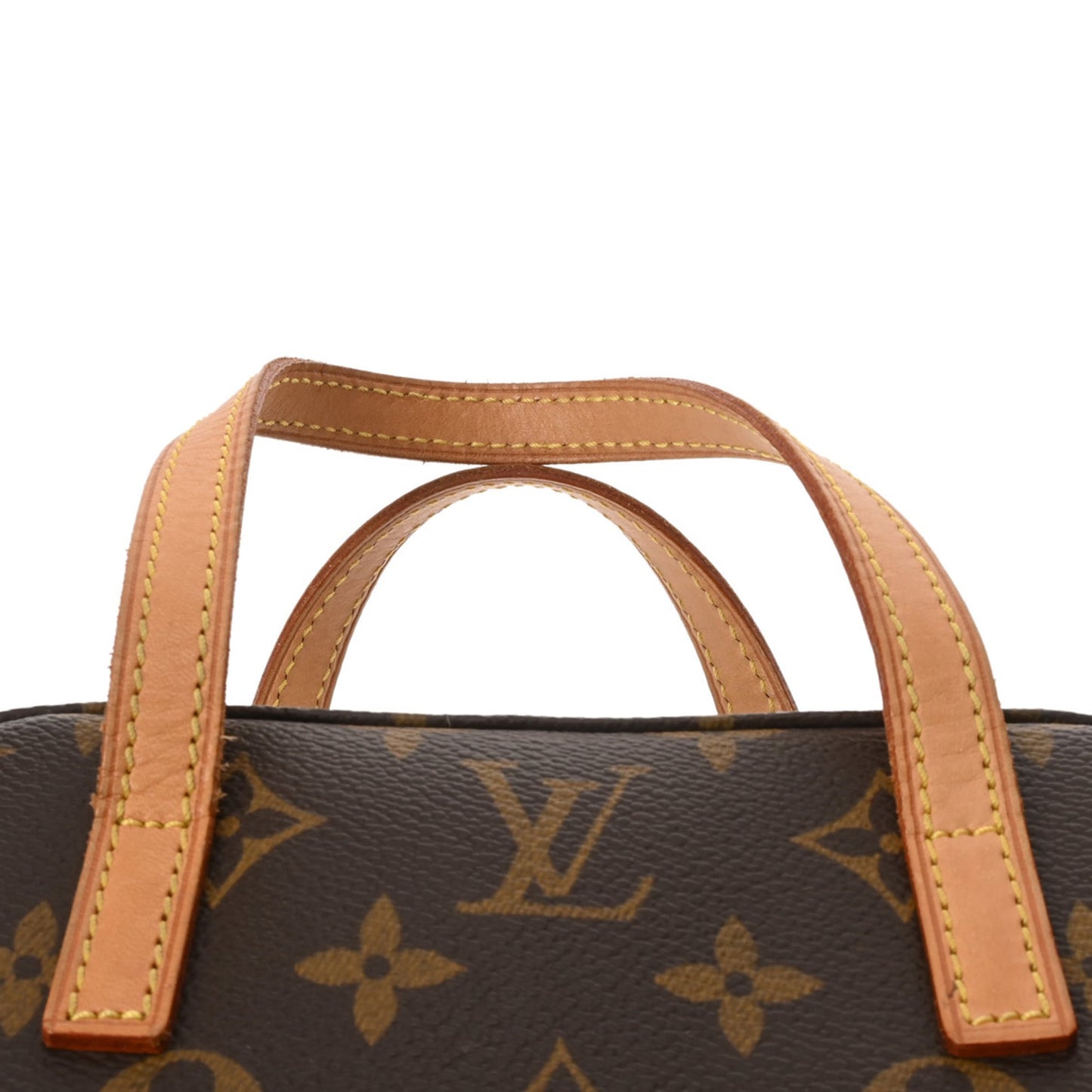 Louis Vuitton Monogram Spontini 2-Way Brown M47500 Women'S Canvas Handbag