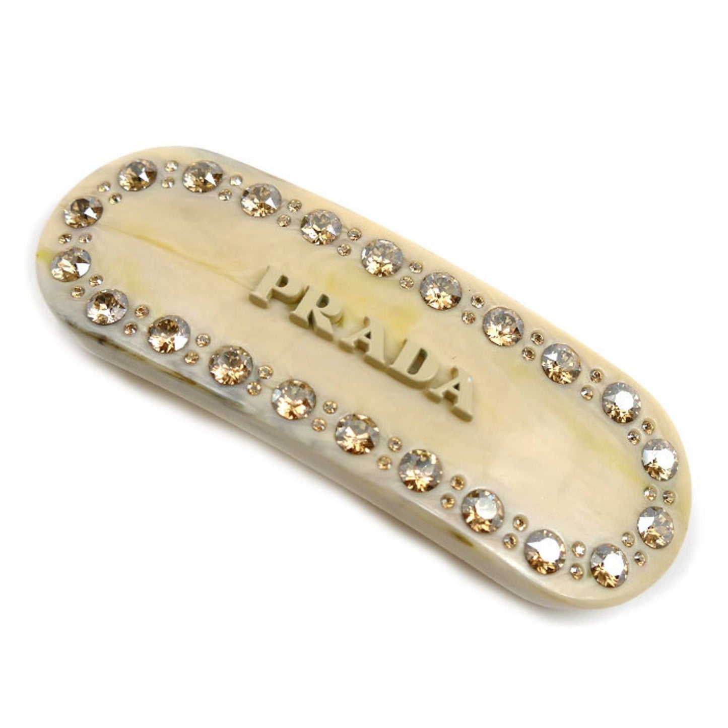 Prada Prada Resin Barrette Plex Hair Clip