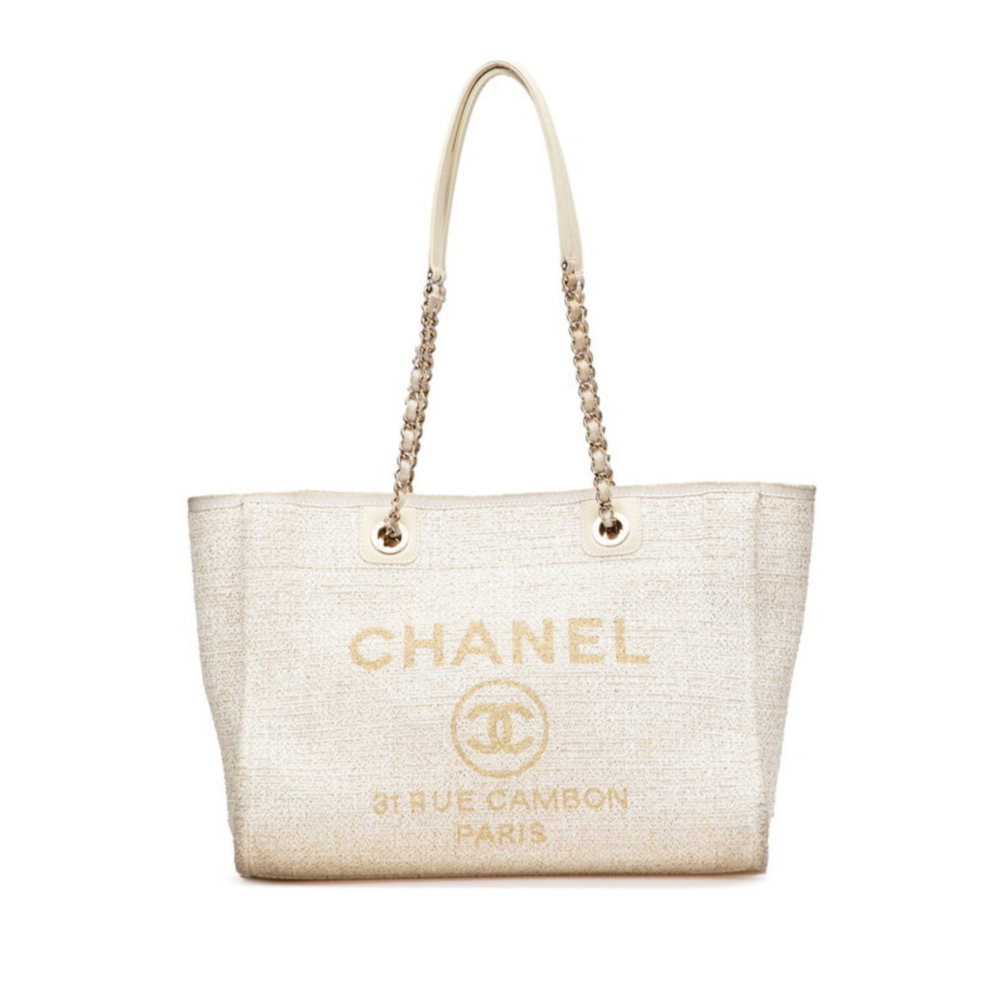 Chanel Women'S Canvas Shoulder Bag
