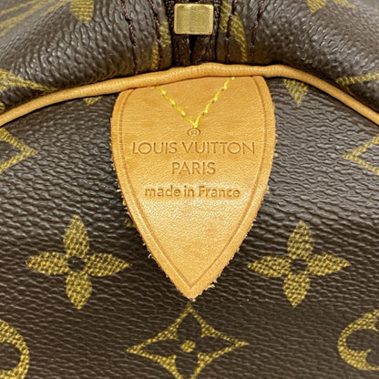 Louis Vuitton Monogram Keepall 55 Boston Bag M41424 Brown