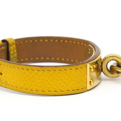 HERMES Kelly Watch Gold Plated Leather Quartz