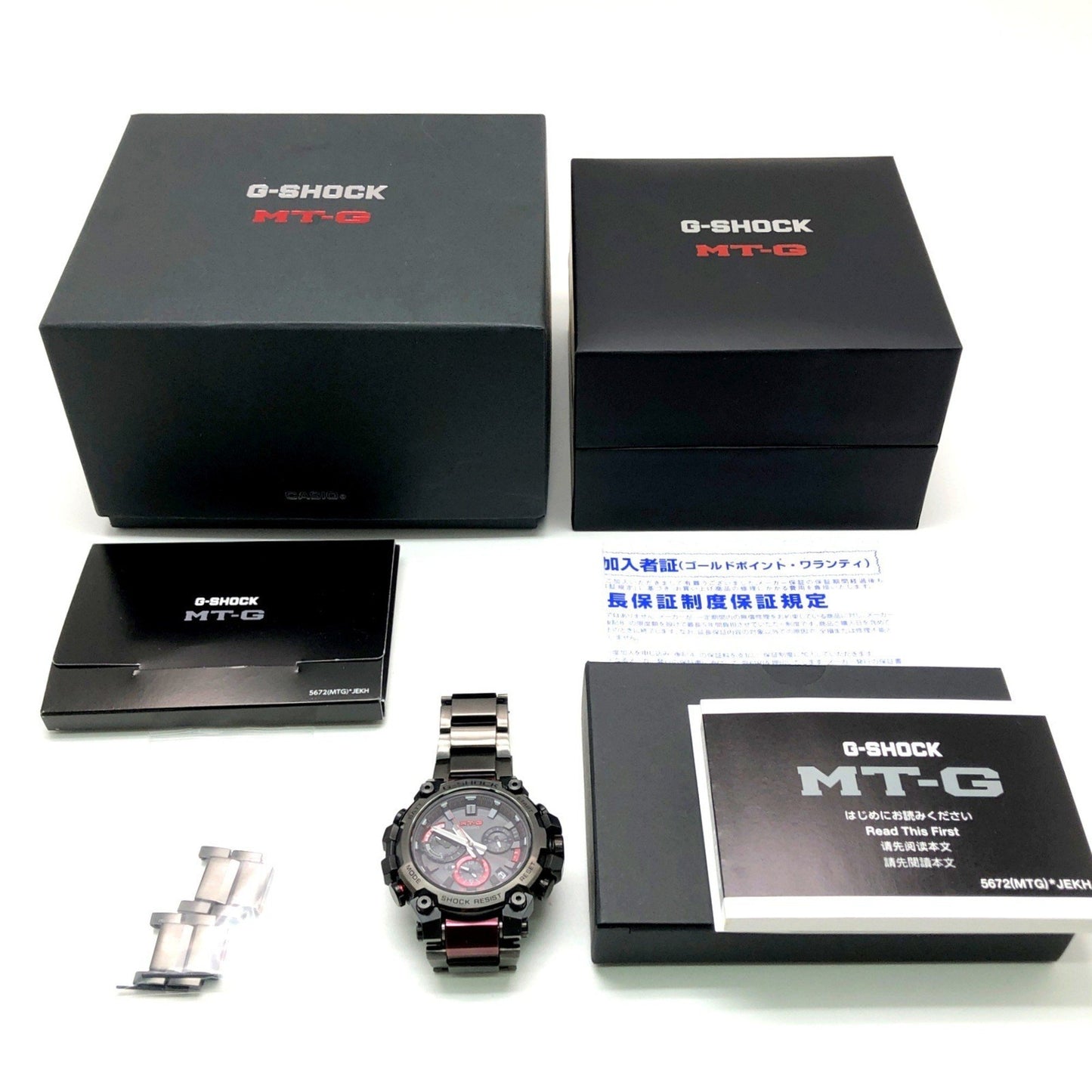 G-Shock Casio Mtg-B3000Bd-1A Mt-G Radio-Controlled Solar Watch With Bluetooth