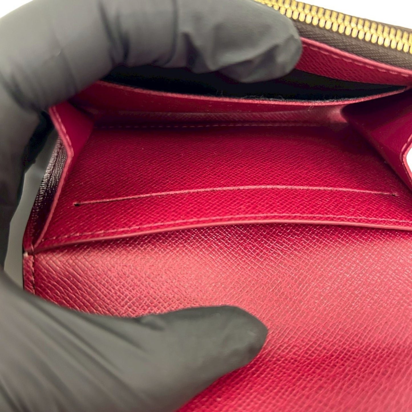 Unused Louis Vuitton Porte Monnaie Rosalie Monogram Leather Coin Case