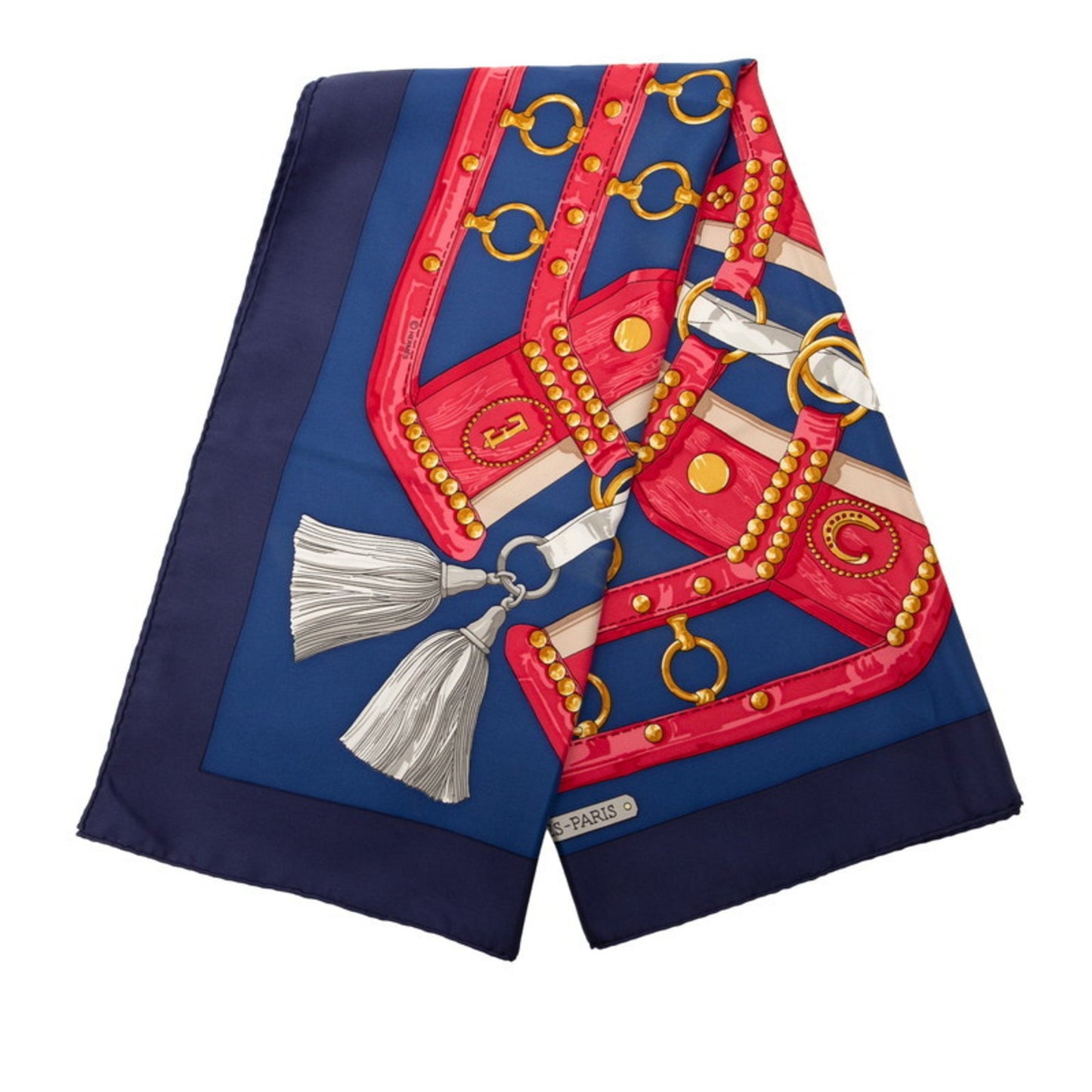 Hermes Herms Carr 90 Aux Champs Field Scarf