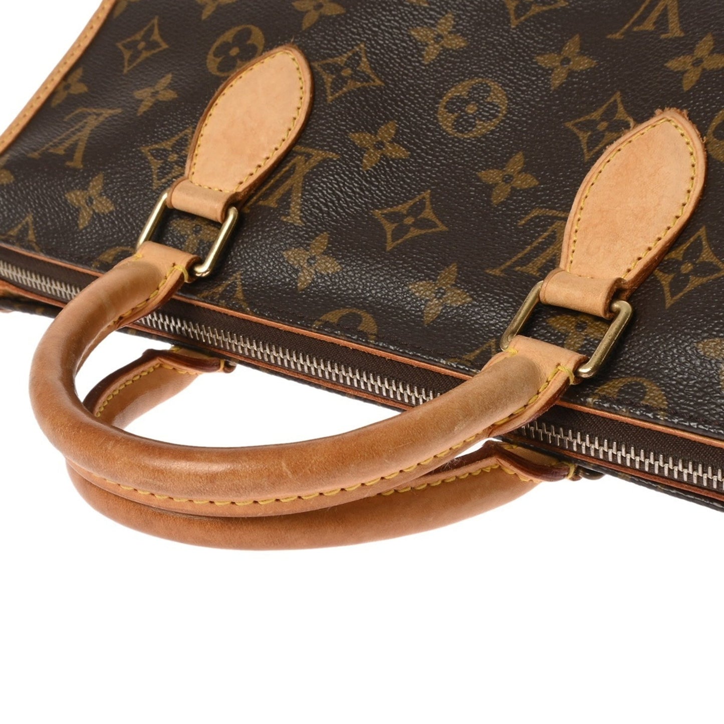 Louis Vuitton Monogram Popincourt Brown M40009 Women'S Canvas Handbag