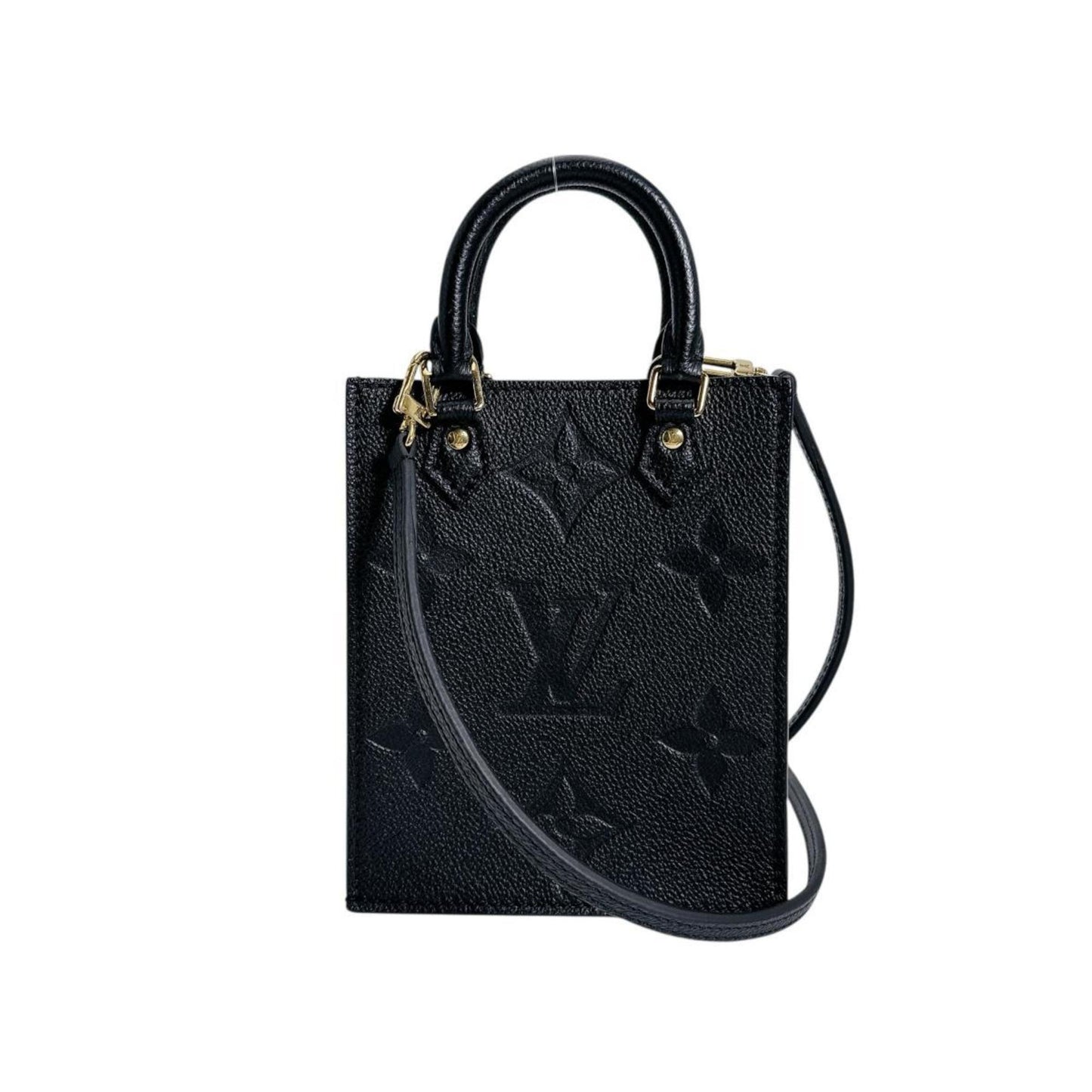 Louis Vuitton Monogram Petite Sac Plat Shoulder Bag