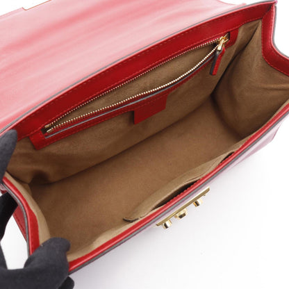 Gucci Padlock Shoulder Bag Leather