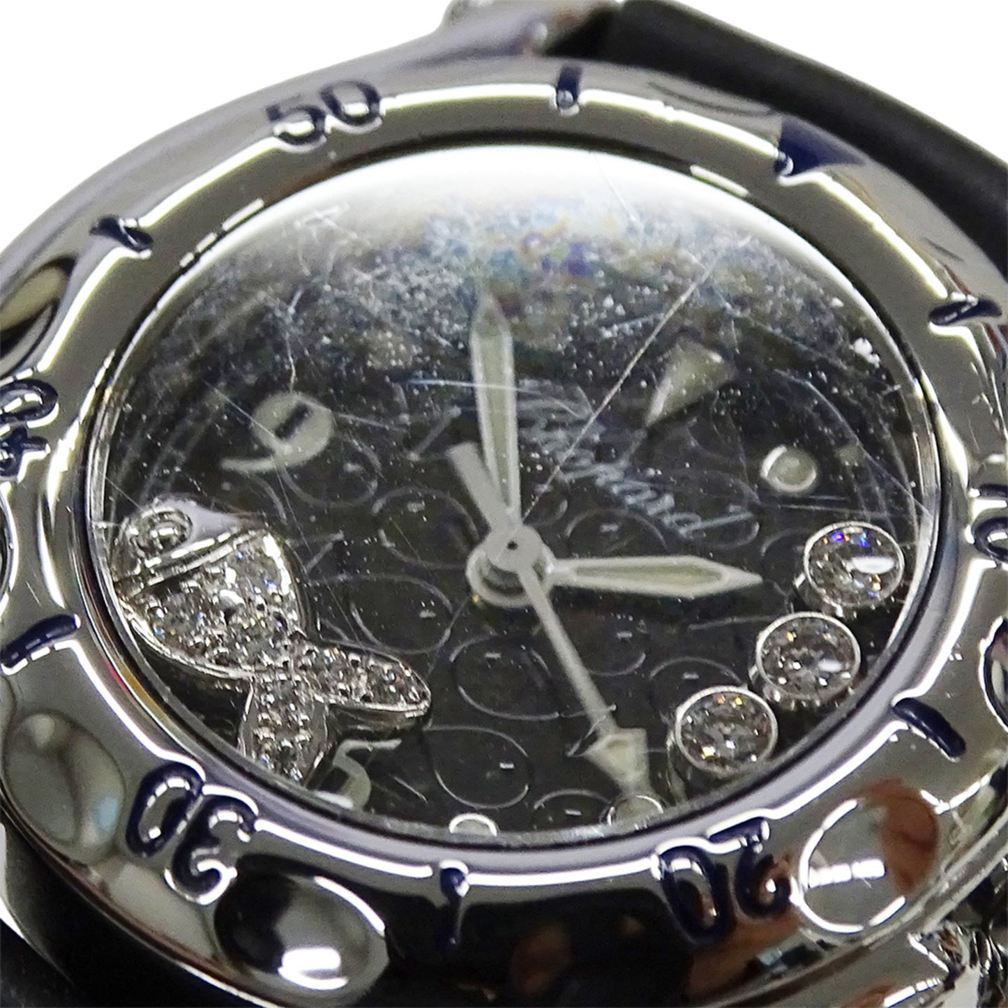 Chopard Happy Sport Fish Diamond Quartz Watch For Women