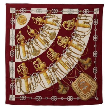 Hermes Herms Carr 90 Cliquetis Scarf
