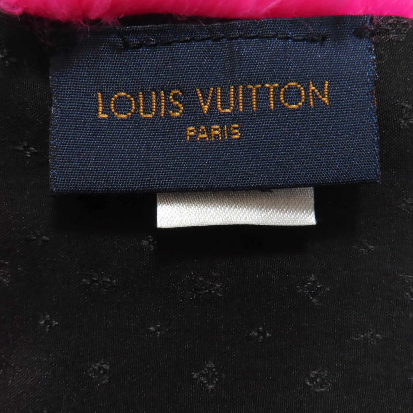 Louis Vuitton 2018 Louis Vuitton Echarpe Lv In The City Beaver Fur 100% Silk Scarf M70872 Black