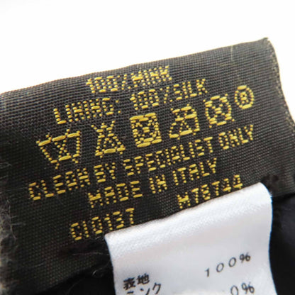 Louis Vuitton M78744 Monogram Echarpe Vison Mink And Silk-Lined Scarf