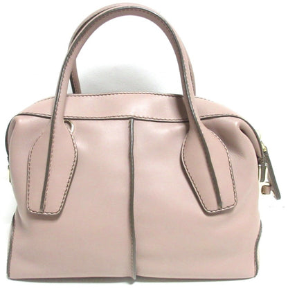 Tod'S D-Styling Mini Cow Leather 2Way Handbag Shoulder Bag Pink