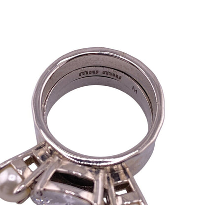 Miumiu Miu Bijou Ring Silver