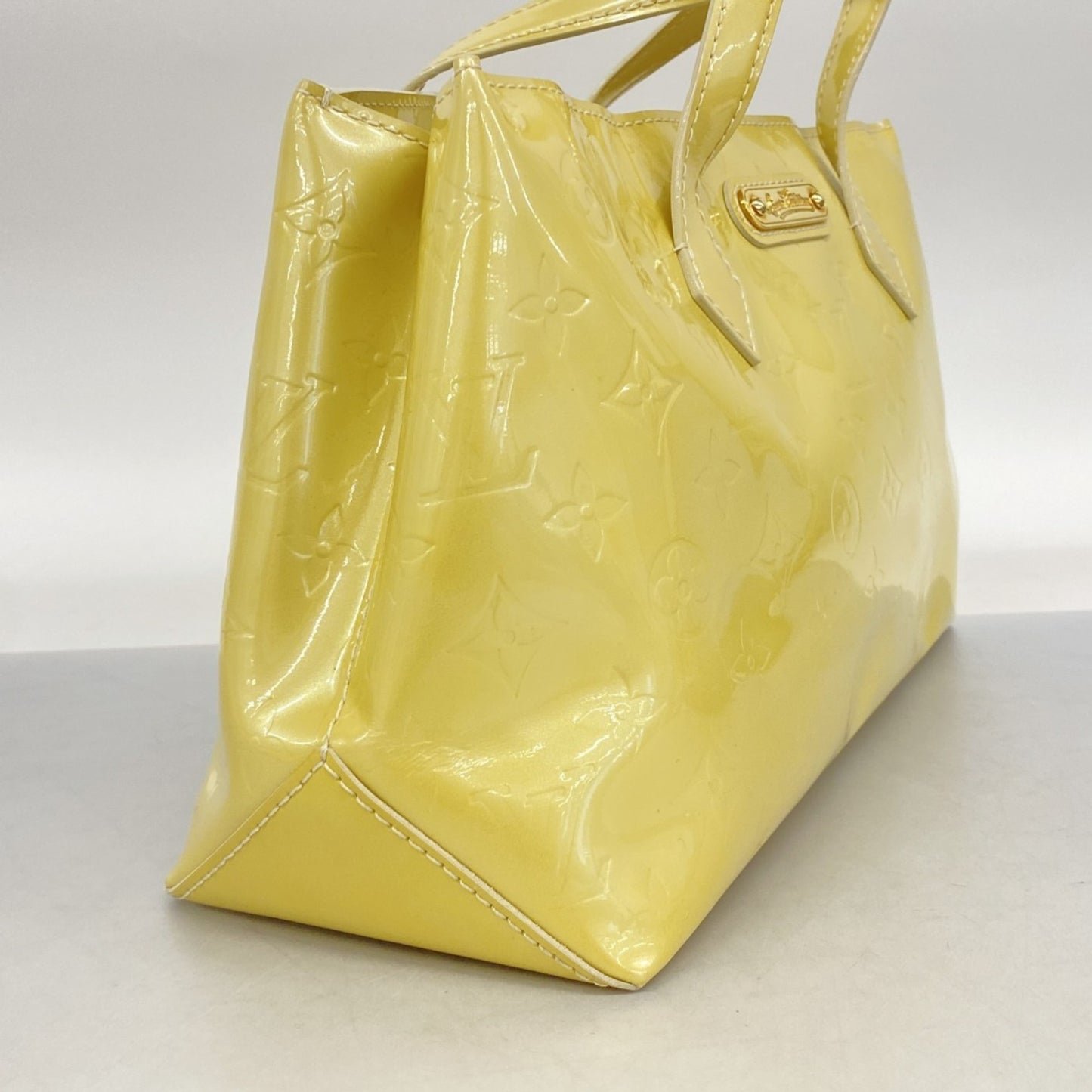 Louis Vuitton Vernis Wilshire Pm Handbag M91452 In Broncorail