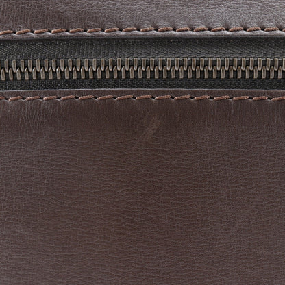 Louis Vuitton Louis Vuitton Sac Plat Shoulder Bag Utah M92073 Calfskin Cafe 2004 Brown Lm0024