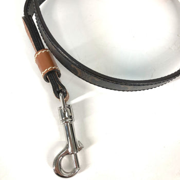 Celine 4M1582Eav.04Li Triomphe Dog Pet Dog Lead Tan Brown