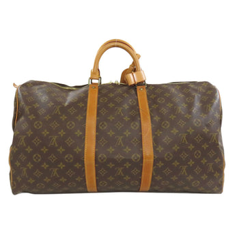 Louis Vuitton M41424 Keepall 55 Boston Bag Monogram Canvas