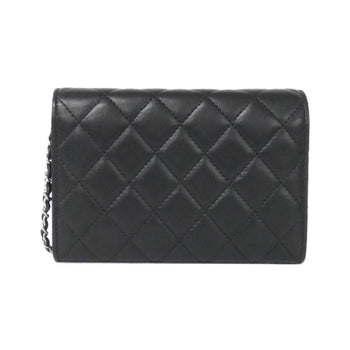 Leather Chanel Chain/ Shoulder Wallet