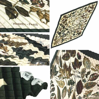 Hermes Pleated Scarf/Muffler