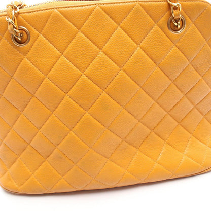 Chanel Matelasse Shoulder Bag In Calfskin Leather