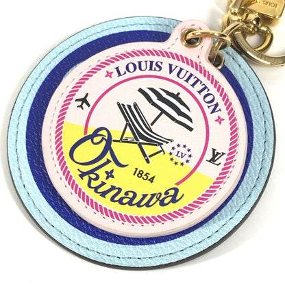 Louis Vuitton M68510 Monogram Portecle Illustre Japan Okinawa Limited Bag Charm Keychain Canvas