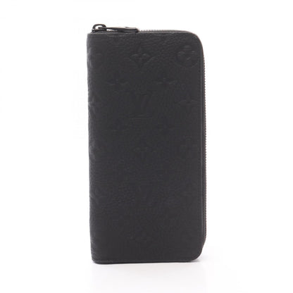Louis Vuitton Zippy Wallet Vertical Round Long In Taurillon Leather
