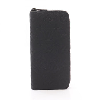 Louis Vuitton Zippy Wallet Vertical Round Long In Taurillon Leather