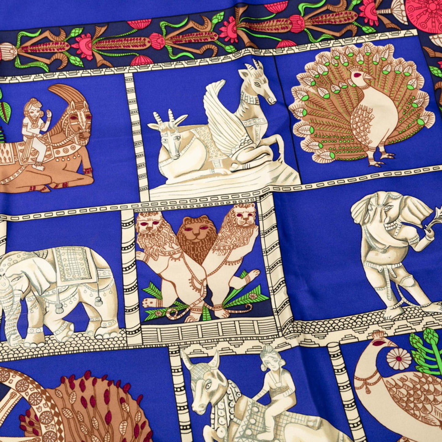 Hermes Herms Carr 90 Torana Scarf