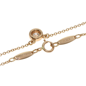 Tiffany By The Yard 1P Diamond Necklace In 18K Pink Gold