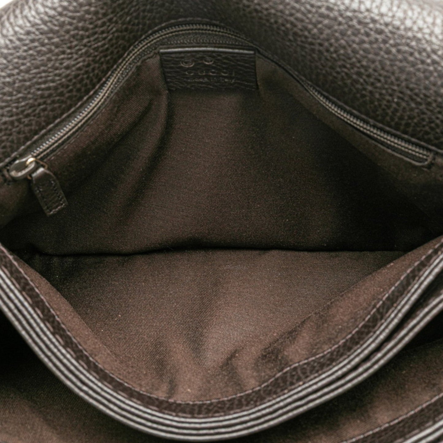 Gucci Marrakech Tassel Crossbody Shoulder Bag 336658 Brown Leather