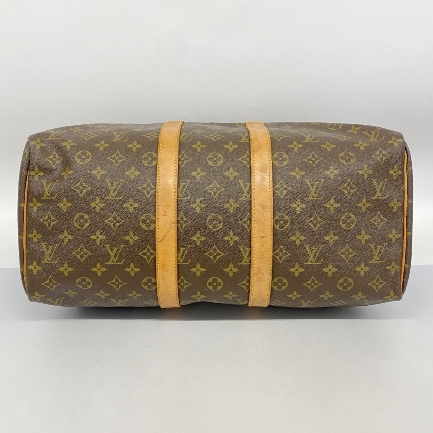 Louis Vuitton Monogram Keepall 45 Boston Bag M41428 Brown